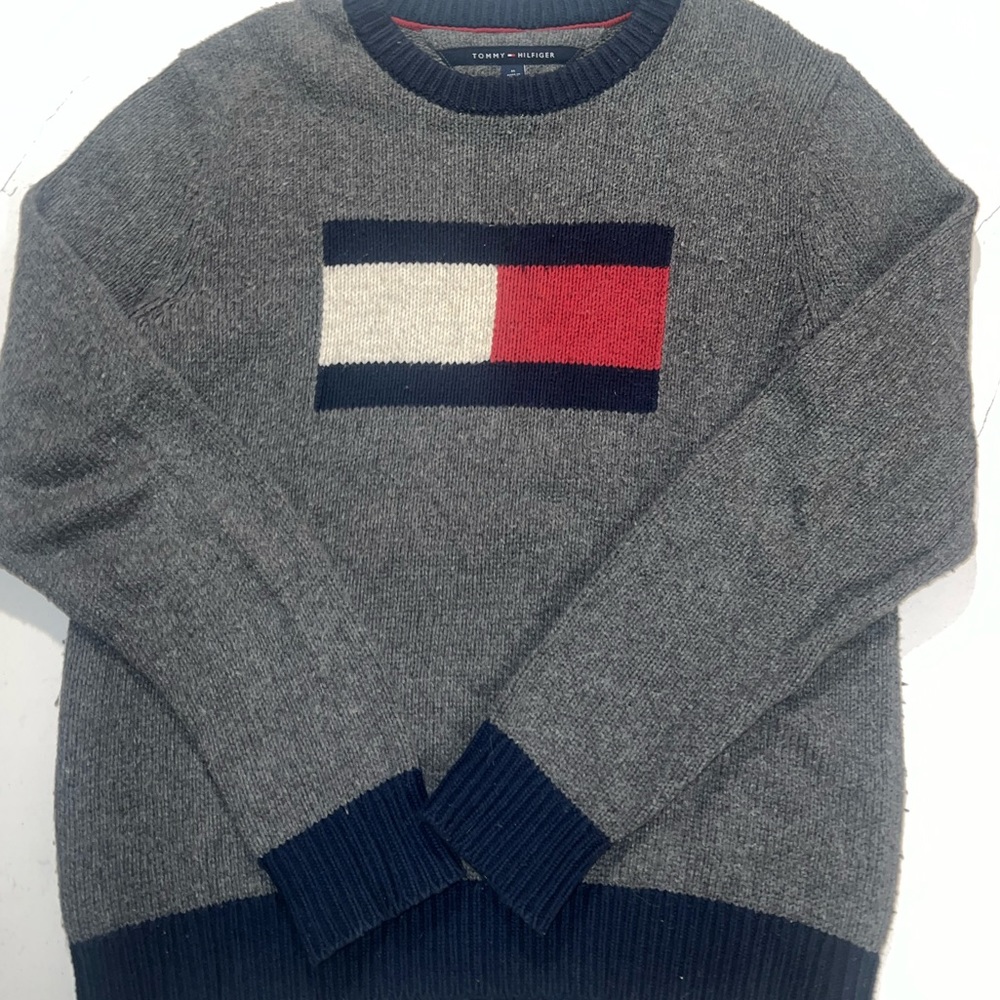 Tommy Hilfiger Logo Oversized Sweater Unisex